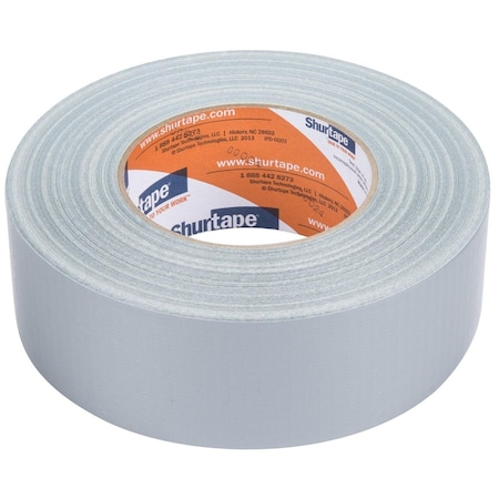 Shurtape Duct Tape, PC 008, Silver, 48mm x 55m, 8 mil, 24 rolls/case 152303